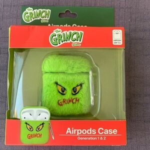 Dr. Seuss The Grinch AirPods Case - Green and Red